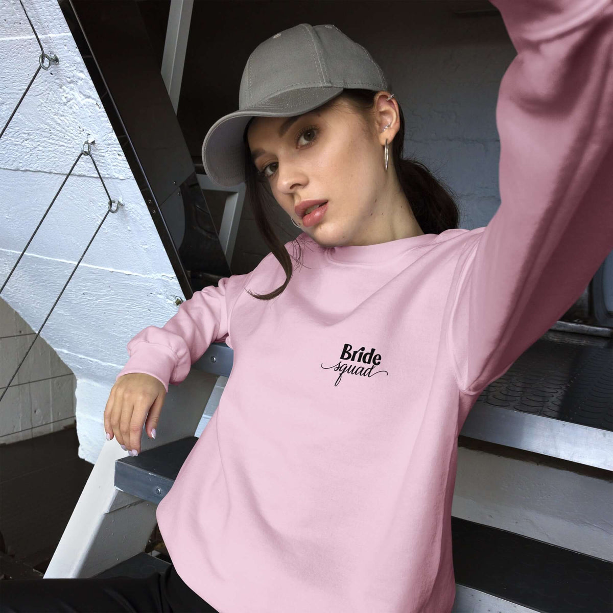 Bride Squad Crewneck sweatshirt Luxurious Weddings