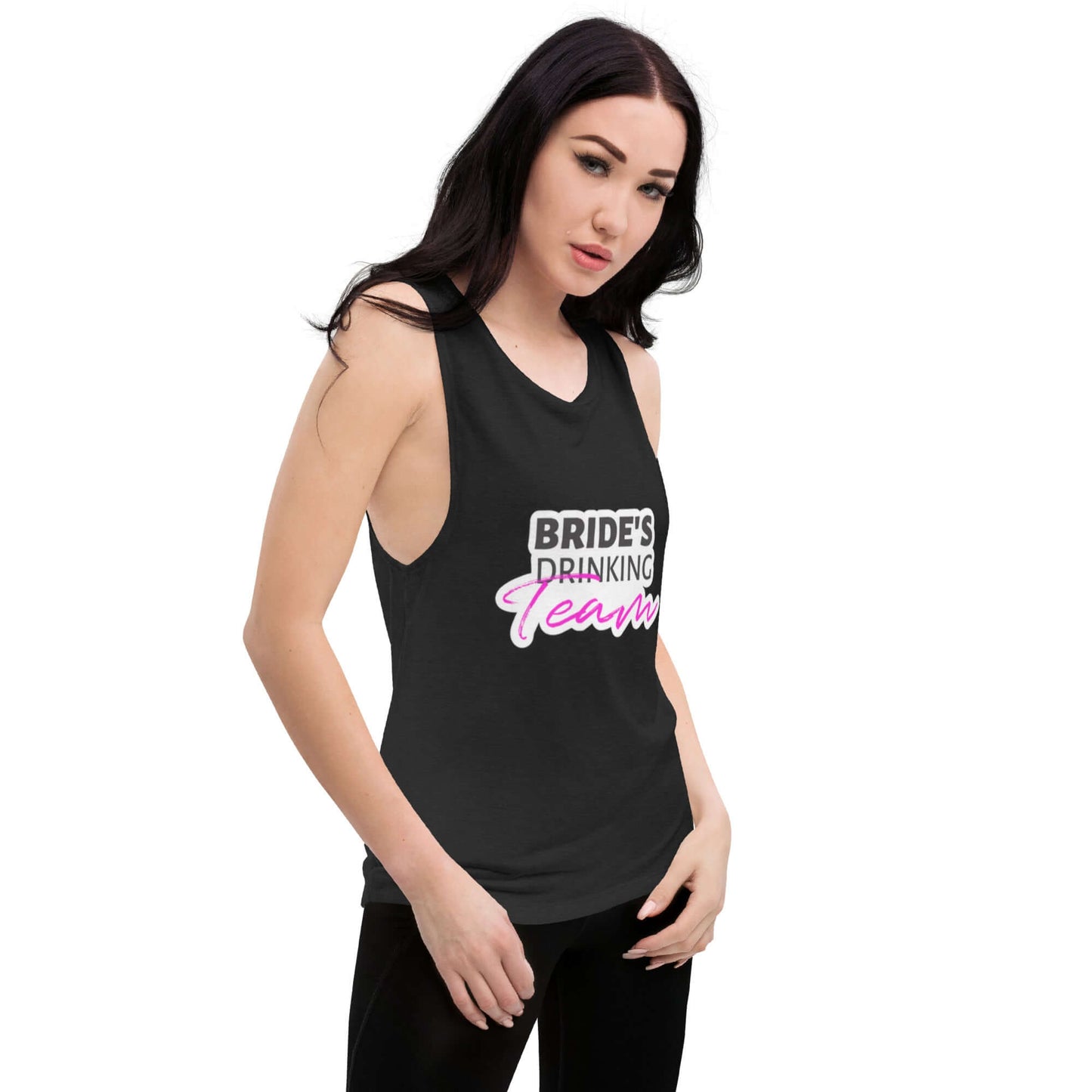 Team Brides Ladies’ Muscle Tank Singlet Luxurious Weddings