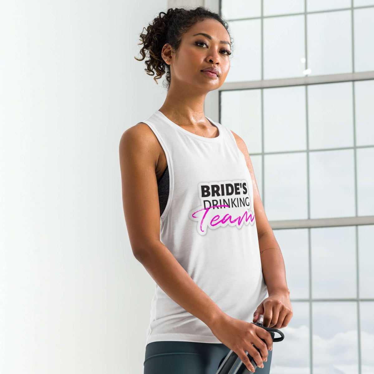 Team Brides Ladies’ Muscle Tank Singlet Luxurious Weddings