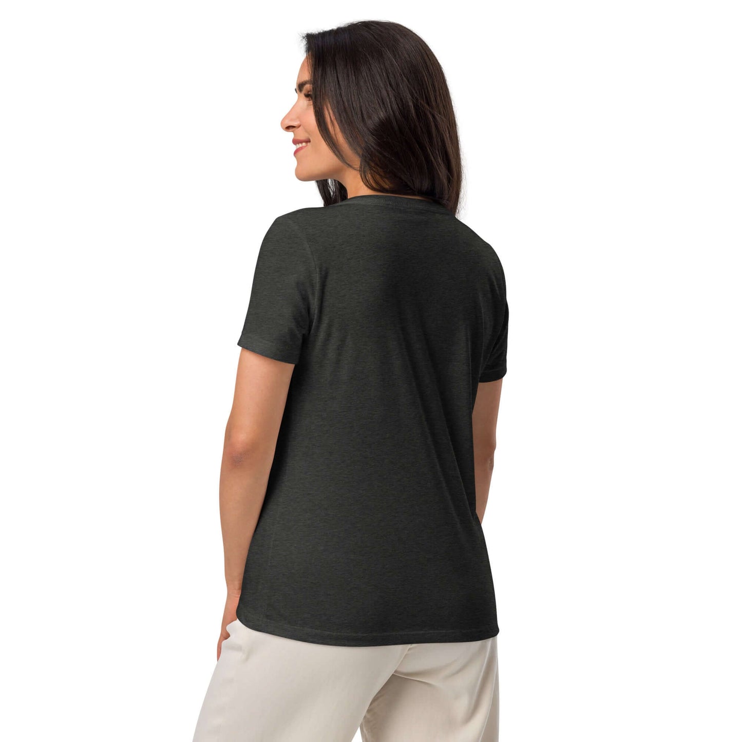 TEAM BRIDE Women’s relaxed v-neck t-shirt Couples Tshirts Luxurious Weddings