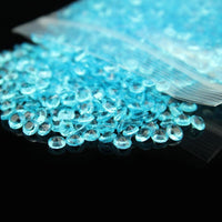 10000pcs/pack 2.5mm turquoise Acrylic Crystal Diamond Confetti Confetti Luxurious Weddings