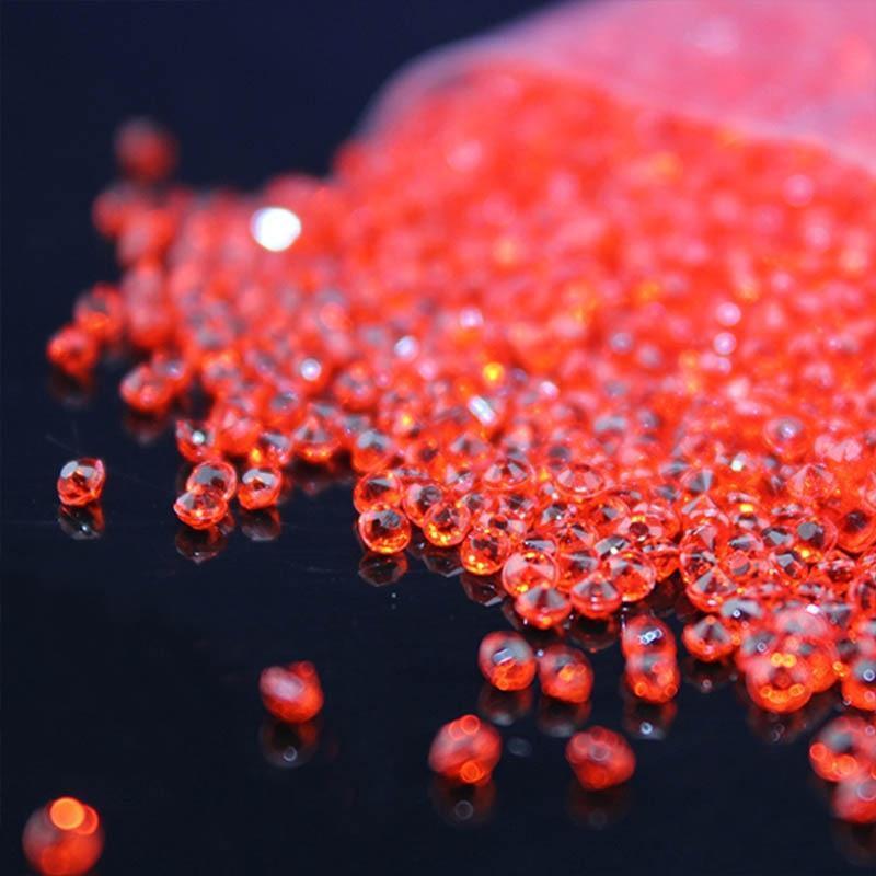 10000pcs/pack 2.5mm turquoise Acrylic Crystal Diamond Confetti Confetti Luxurious Weddings