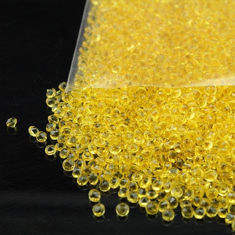 10000pcs/pack 2.5mm turquoise Acrylic Crystal Diamond Confetti Confetti Luxurious Weddings