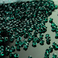 10000pcs/pack 2.5mm turquoise Acrylic Crystal Diamond Confetti Confetti Luxurious Weddings