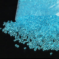 10000pcs/pack 2.5mm turquoise Acrylic Crystal Diamond Confetti Confetti Luxurious Weddings