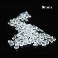 1000Pcs/Pack Clear Acrylic Diamond Scatters Table Confetti Confetti Luxurious Weddings