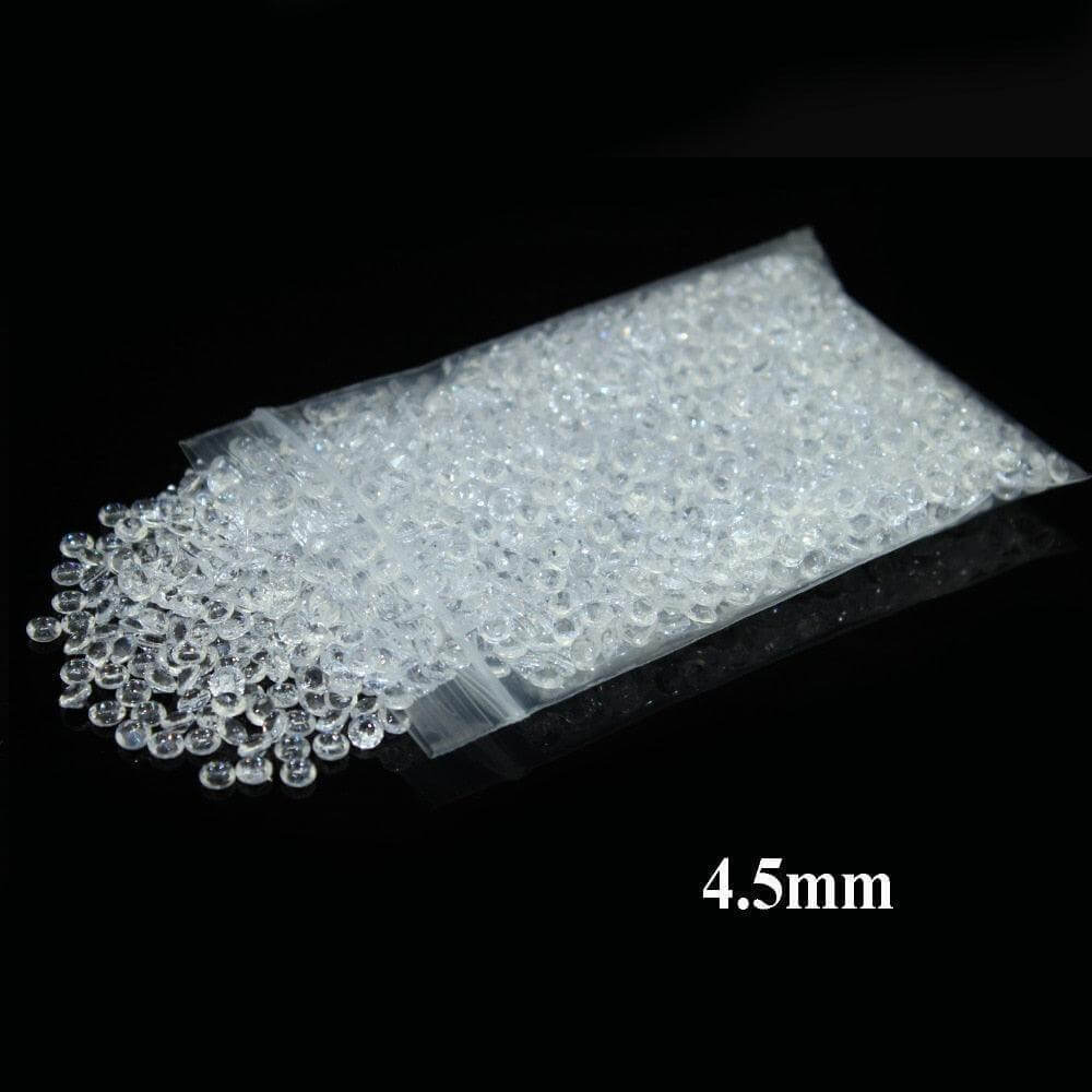1000Pcs/Pack Clear Acrylic Diamond Scatters Table Confetti Confetti Luxurious Weddings