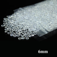 1000Pcs/Pack Clear Acrylic Diamond Scatters Table Confetti Confetti Luxurious Weddings