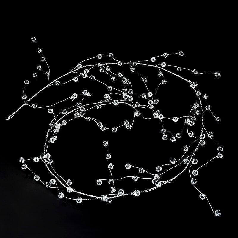 100/120/150cm Acrylic Crystal Bead Curtain Garland Crystal Garland Luxurious Weddings