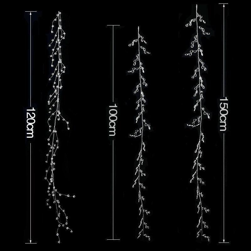 100/120/150cm Acrylic Crystal Bead Curtain Garland Crystal Garland Luxurious Weddings