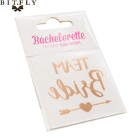 10pcs/set Hen Party Temporary Tattoos Bachelorette Party Luxurious Weddings