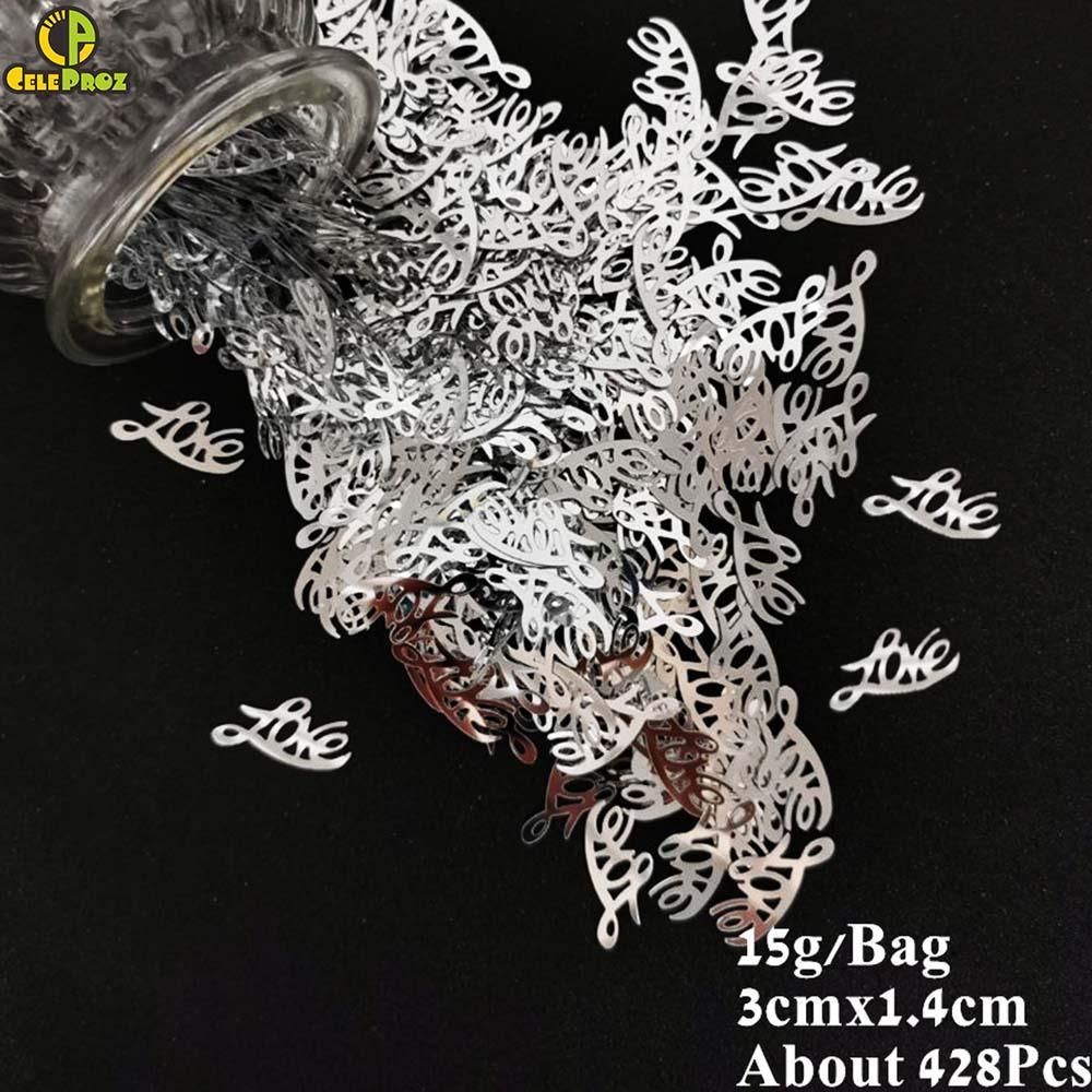 15g Church Wedding Table Confetti Confetti Luxurious Weddings