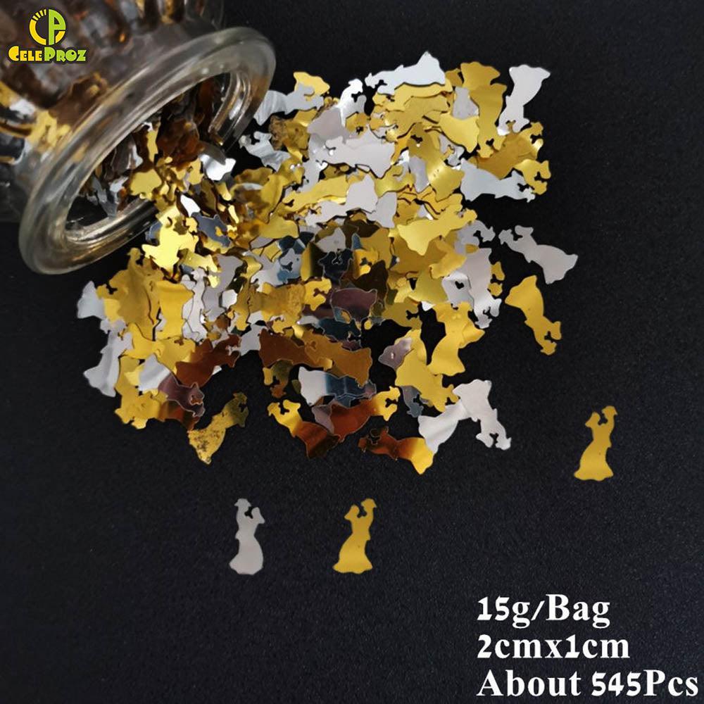 15g Church Wedding Table Confetti Confetti Luxurious Weddings