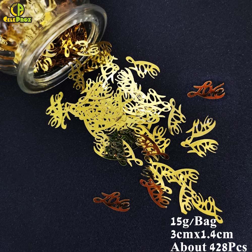 15g Church Wedding Table Confetti Confetti Luxurious Weddings