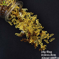 15g Church Wedding Table Confetti Confetti Luxurious Weddings