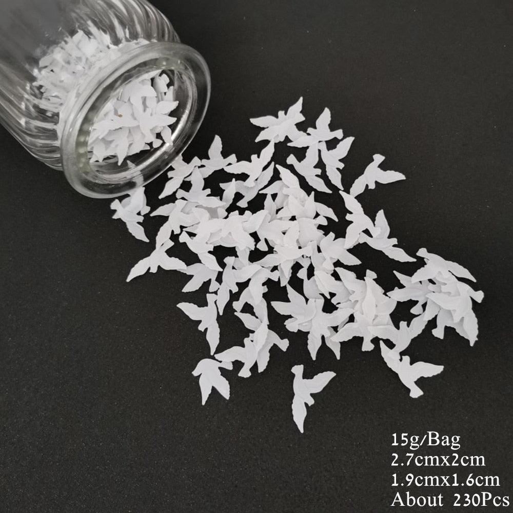 15g Church Wedding Table Confetti Confetti Luxurious Weddings