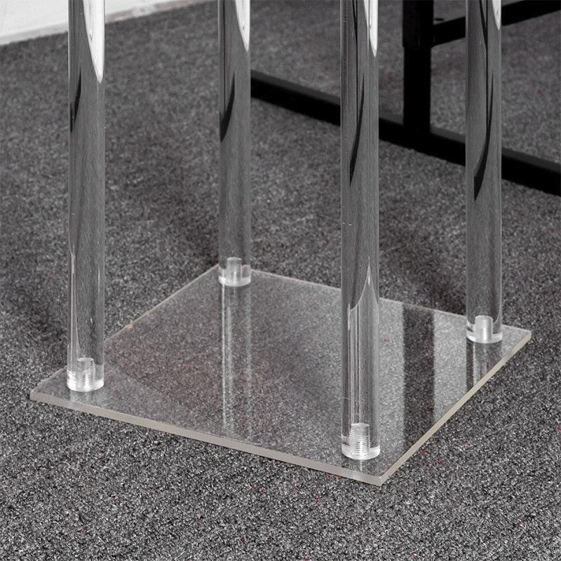 2/5/10 pcs Acrylic Floor Vase Clear Flower Centerpiece centerpieces Luxurious Weddings