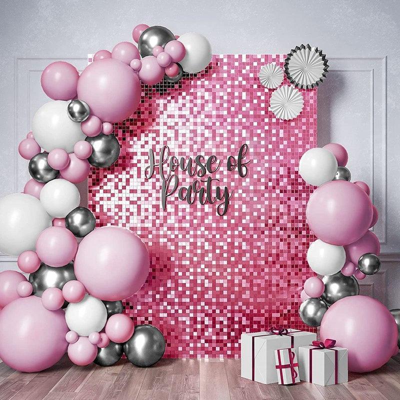 2m Party Background Curtain Sequin Backdrop Party Supplies Luxurious Weddings