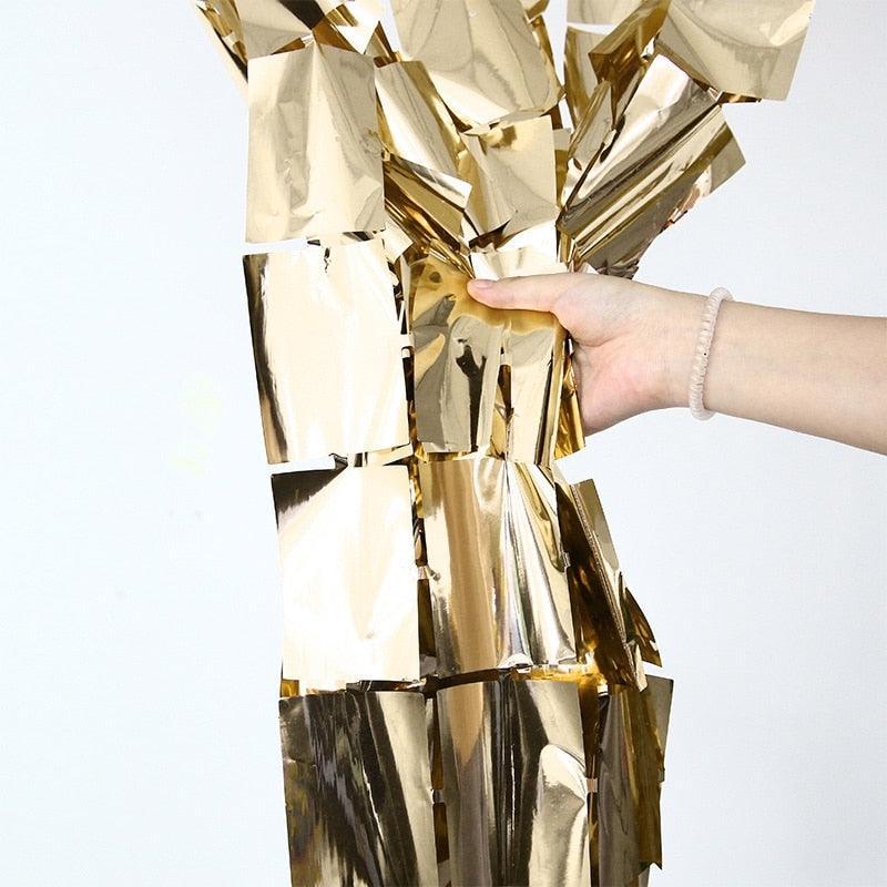 2m Party Background Curtain Sequin Backdrop Party Supplies Luxurious Weddings