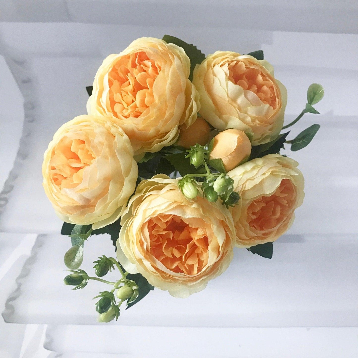 30cm Rose Pink Silk Peonies Artificial Flowers Luxurious Weddings