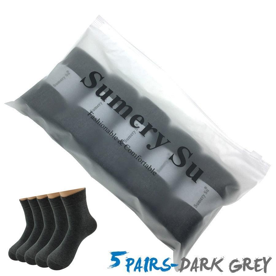 5 Pairs/Lot mens Socks Groomsmen Accessories Luxurious Weddings