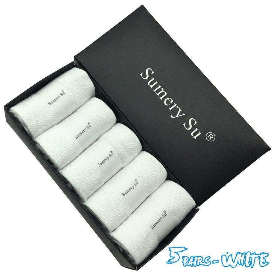 5 Pairs/Lot mens Socks Groomsmen Accessories Luxurious Weddings