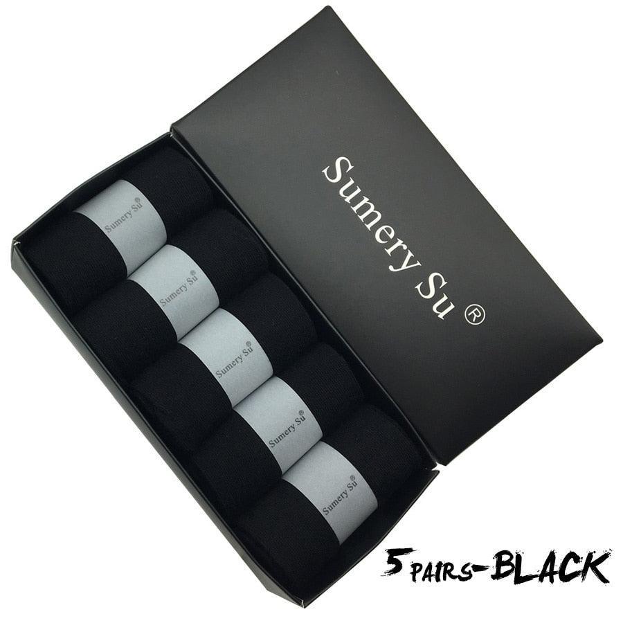 5 Pairs/Lot mens Socks Groomsmen Accessories Luxurious Weddings