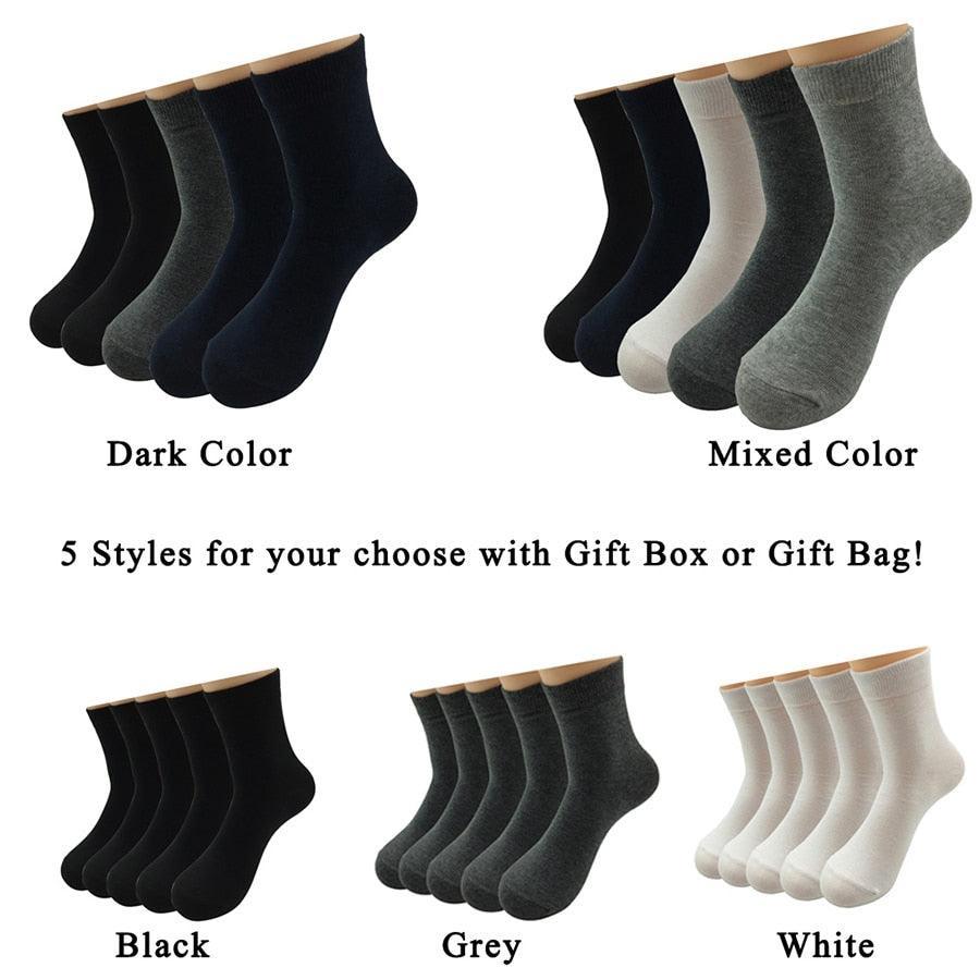 5 Pairs/Lot mens Socks Groomsmen Accessories Luxurious Weddings
