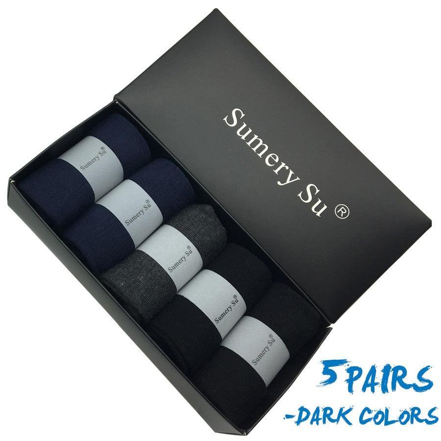 5 Pairs/Lot mens Socks Groomsmen Accessories Luxurious Weddings