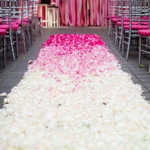 500pcs Silk Rose Artificial Flowers - Luxurious Weddings