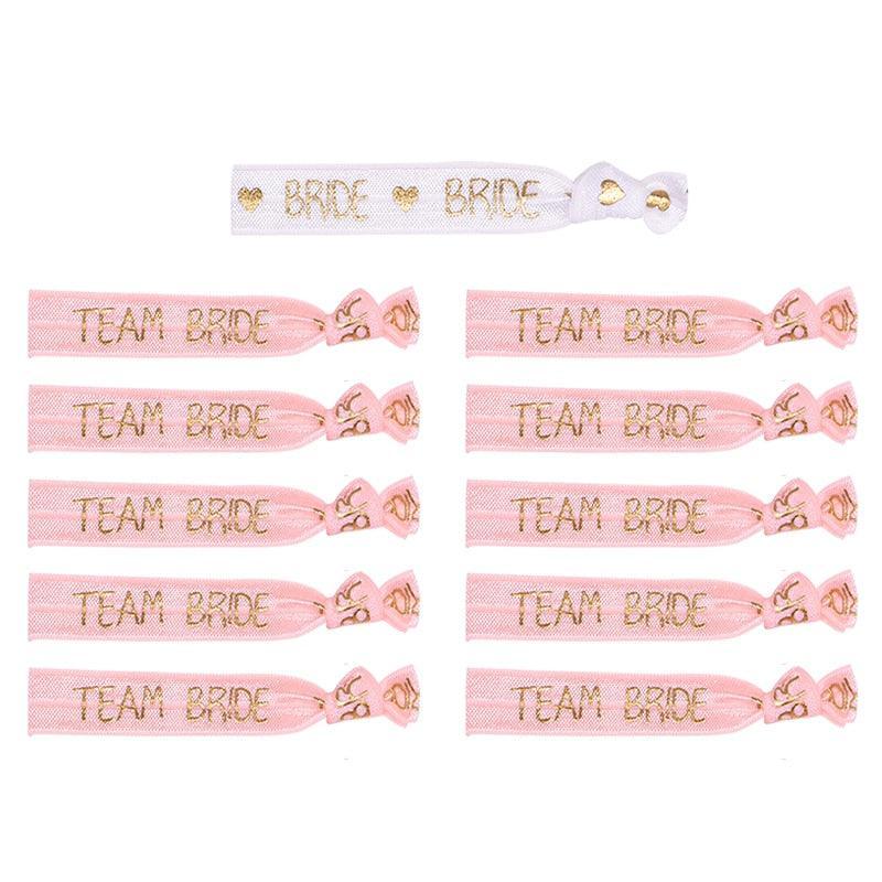 6/11pcs Team Bride Bachelorette Party Bride to Be Bachelorette Party Luxurious Weddings