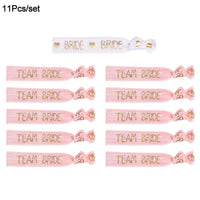 6/11pcs Team Bride Bachelorette Party Bride to Be Bachelorette Party Luxurious Weddings