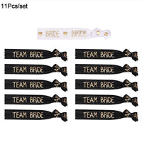 6/11pcs Team Bride Bachelorette Party Bride to Be Bachelorette Party Luxurious Weddings