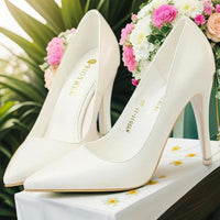 Amelia-Grace Something blue Heel Bridal Shoes Luxurious Weddings