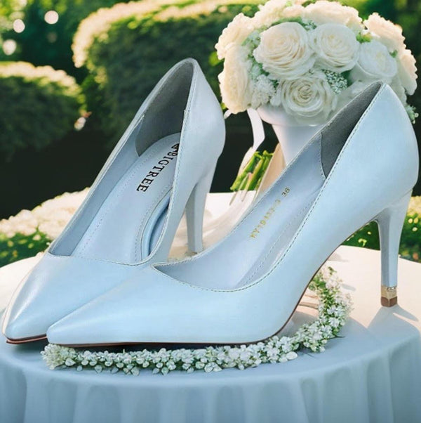 Amelia-Grace Something blue Heel - Luxurious Weddings