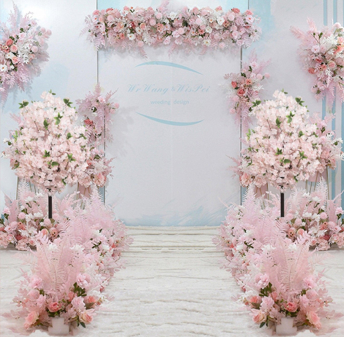 Artificial Cherry Tree Fake Plants Wedding Decor Artificial Trees Luxurious Weddings