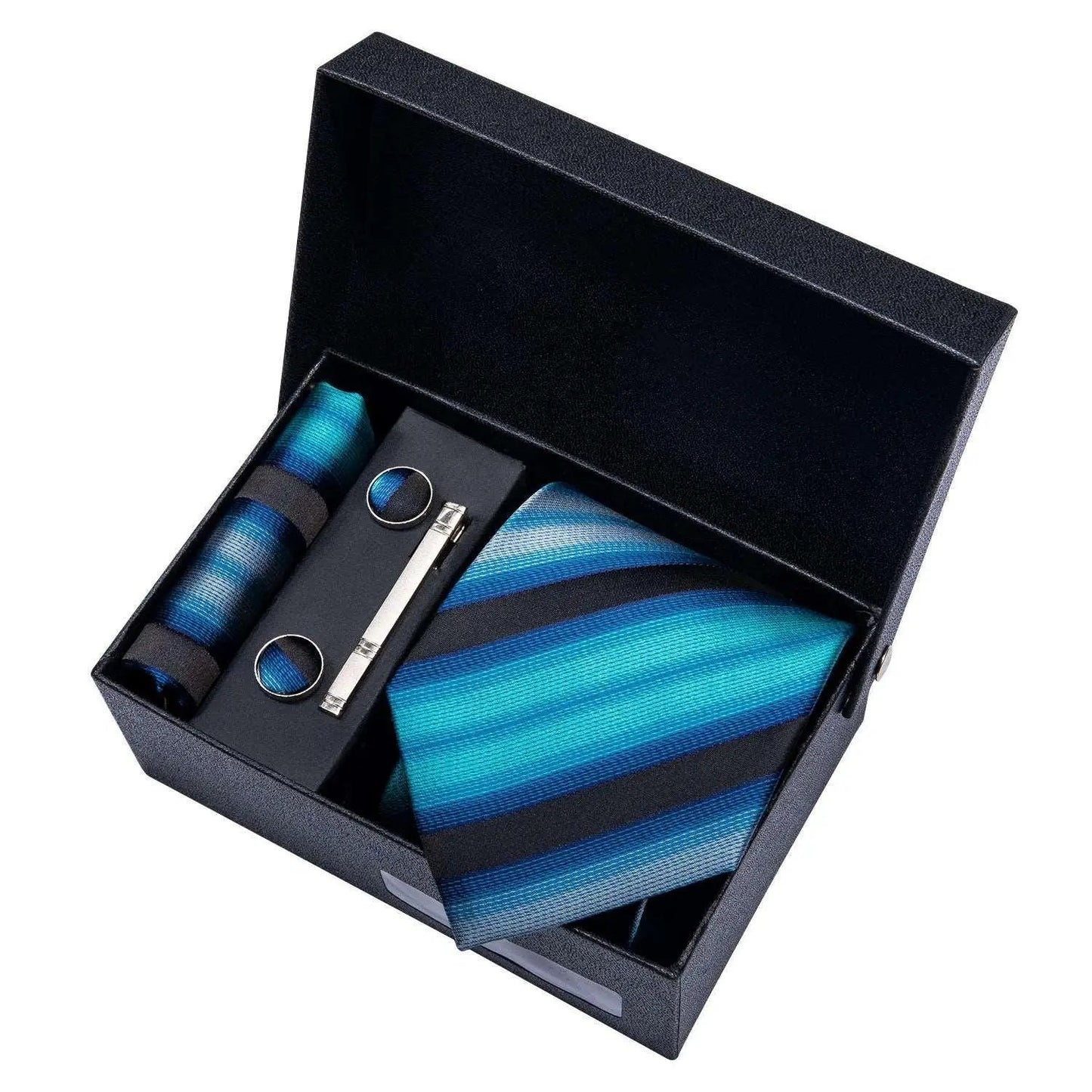 Luxury Designer Gold Neck Tie Set Necktie set Luxurious Weddings