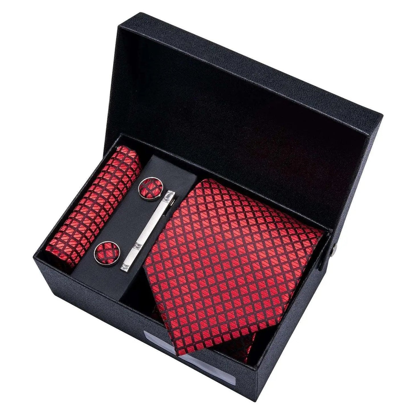 Luxury Designer Gold Neck Tie Set Necktie set Luxurious Weddings