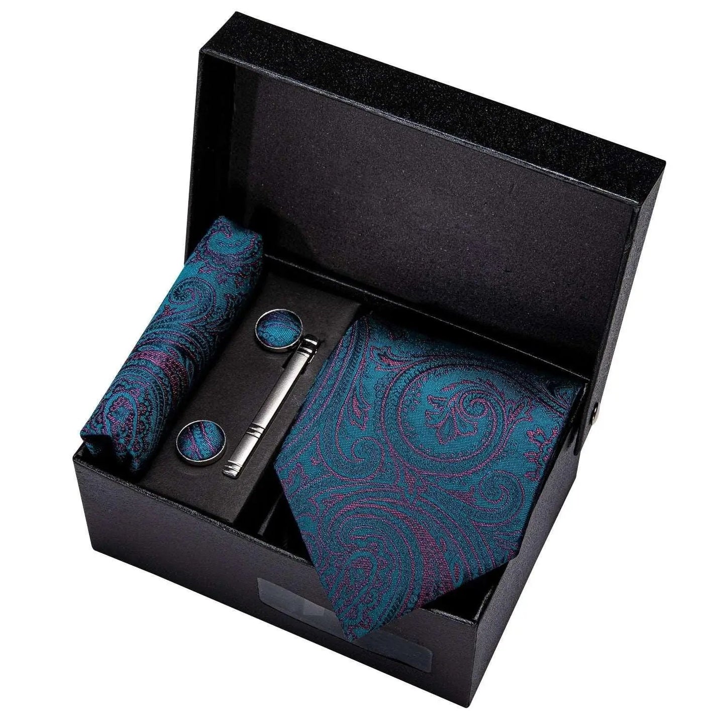 Luxury Designer Gold Neck Tie Set Necktie set Luxurious Weddings