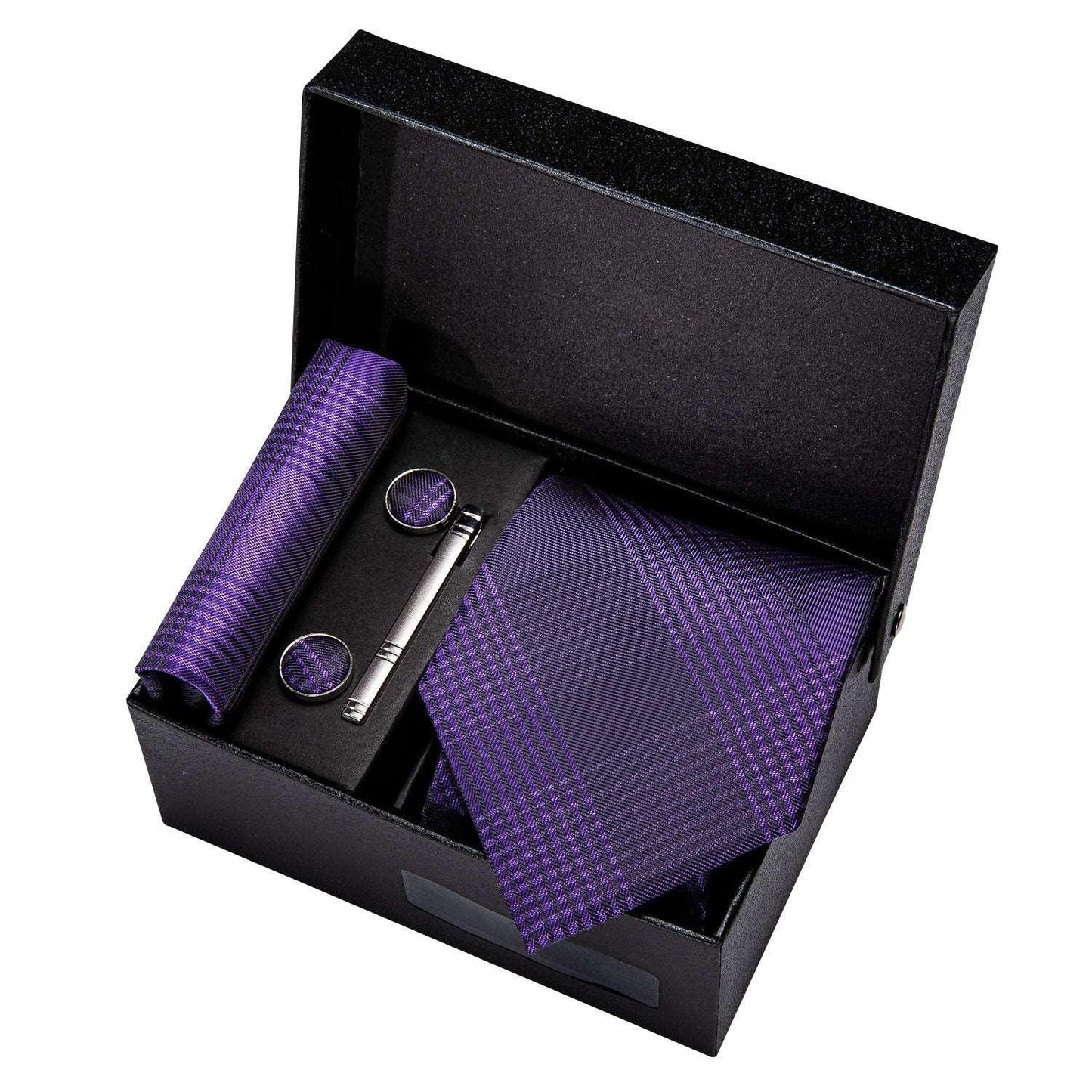 Luxury Designer Gold Neck Tie Set Necktie set Luxurious Weddings