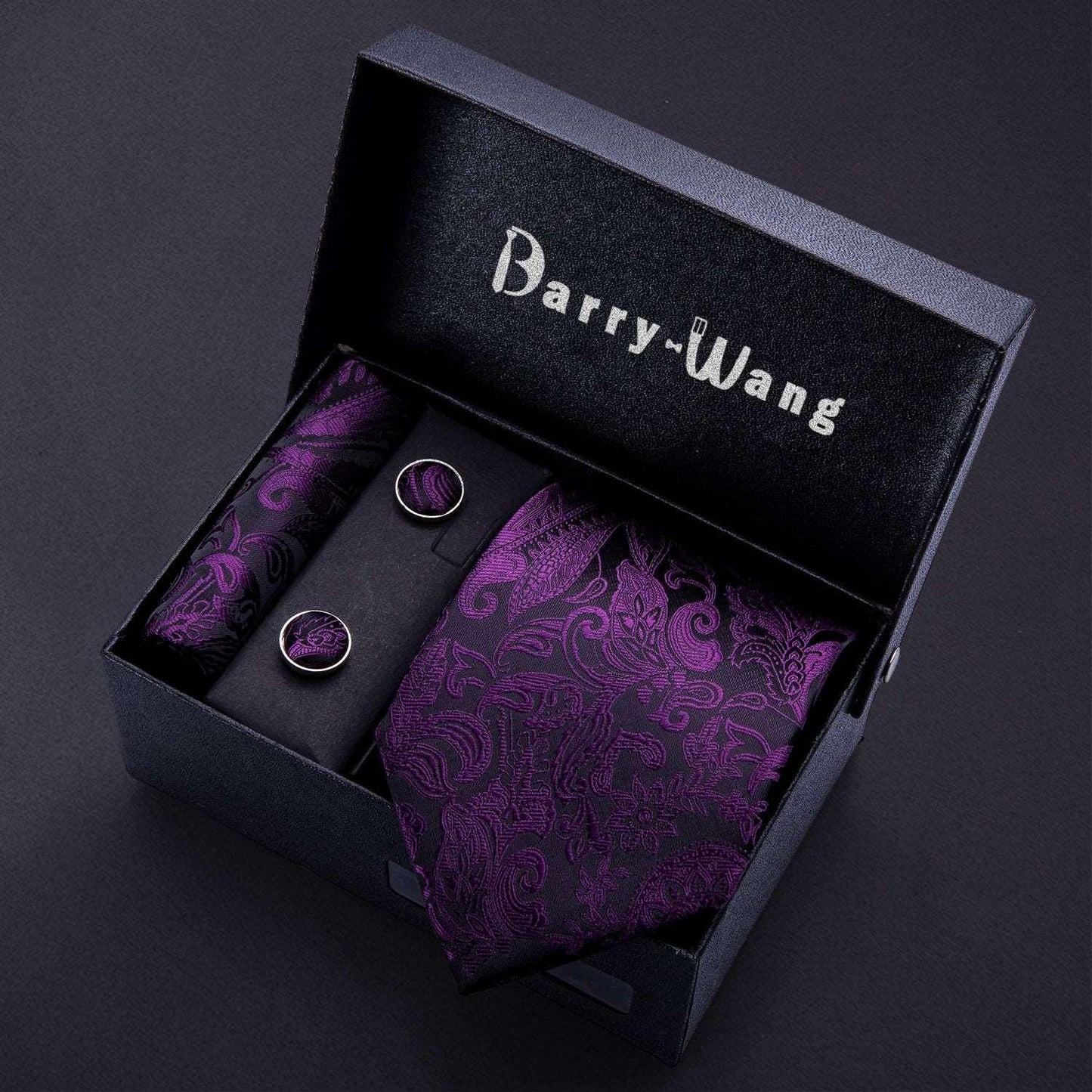 Luxury Designer Gold Neck Tie Set Necktie set Luxurious Weddings