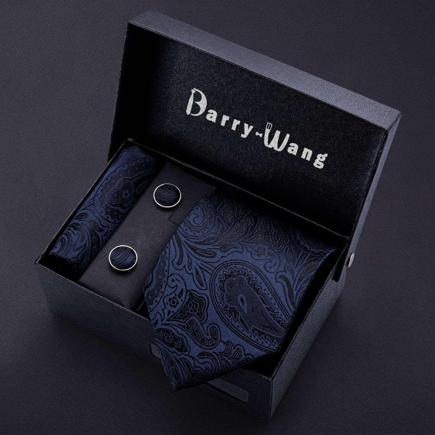 Luxury Designer Gold Neck Tie Set Necktie set Luxurious Weddings