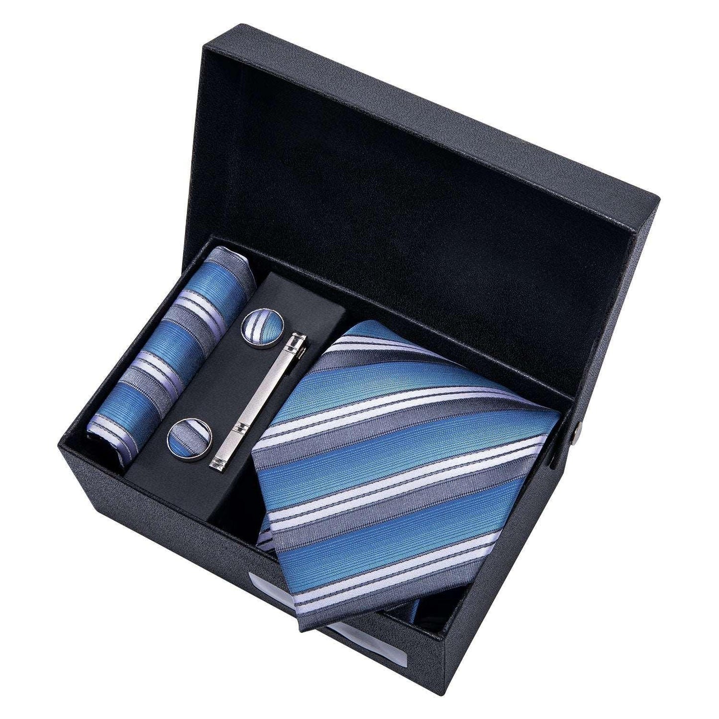 Luxury Designer Gold Neck Tie Set Necktie set Luxurious Weddings