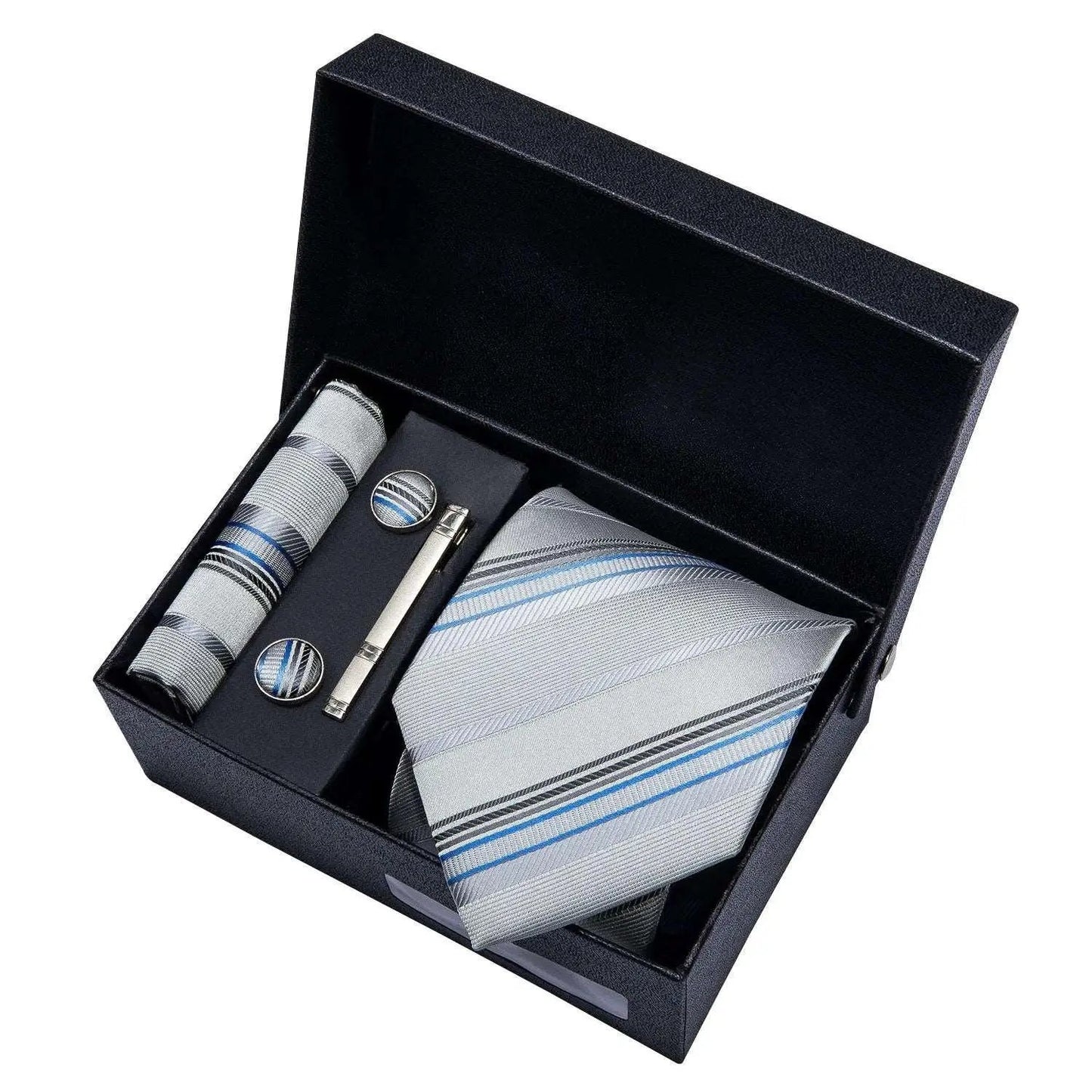 Luxury Designer Gold Neck Tie Set Necktie set Luxurious Weddings