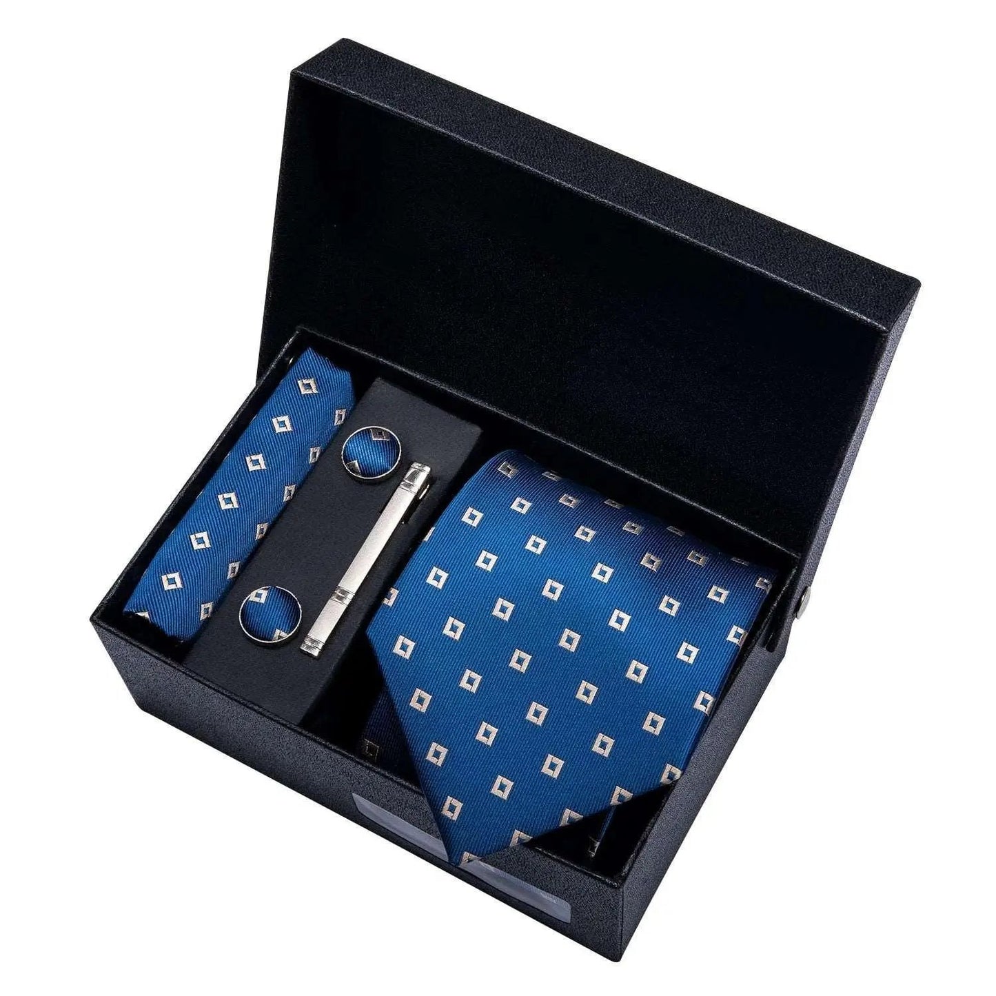 Luxury Designer Gold Neck Tie Set Necktie set Luxurious Weddings