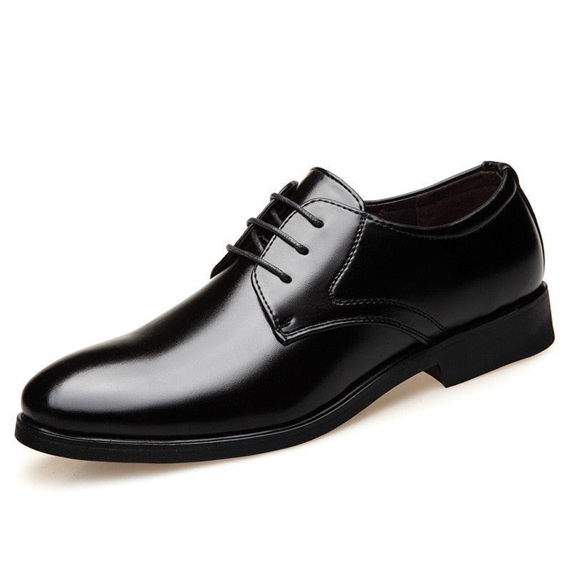 Business Dress Mens Shoes Classic Leather mens shoes Luxurious Weddings