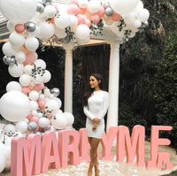 Decorative Latex Balloon Chain Set Balloons Luxurious Weddings