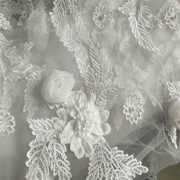 Floral Wedding Veils Hand Made 3m - Luxurious Weddings