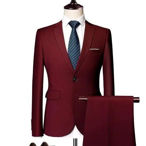 Mens 2pc Suit Mens Suits Luxurious Weddings