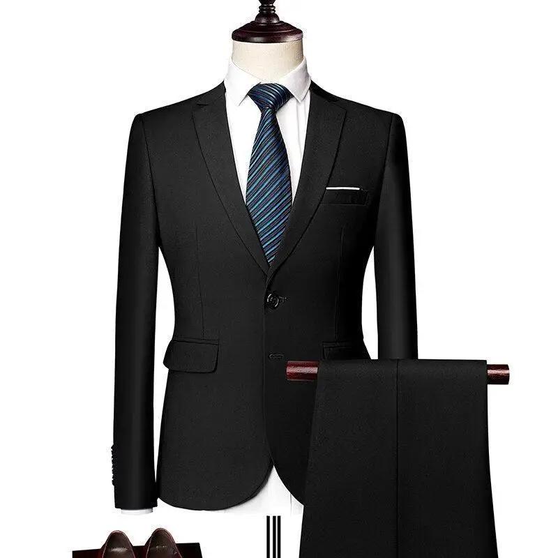 Mens 2pc Suit Mens Suits Luxurious Weddings